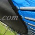 ORCC 12' 15' Trampoline with Enclosure Ladder Wind Stakes & Rain Cover - Round   